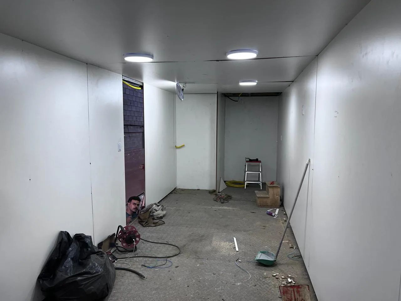 Registro de manutenção realizada pela equipe